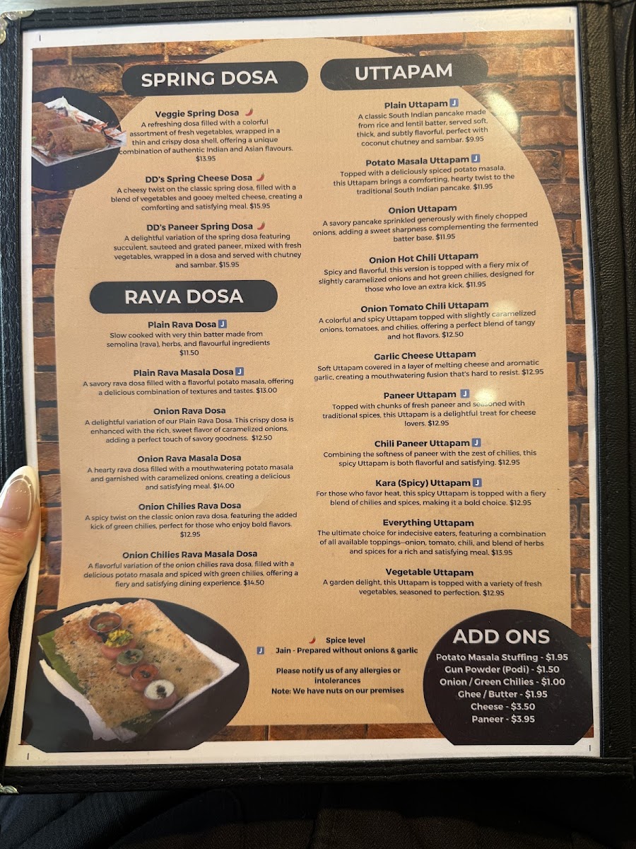 Dosa Den Menu - Image 6